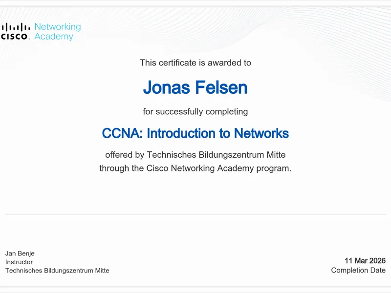 CCNA: Introduction to Networks